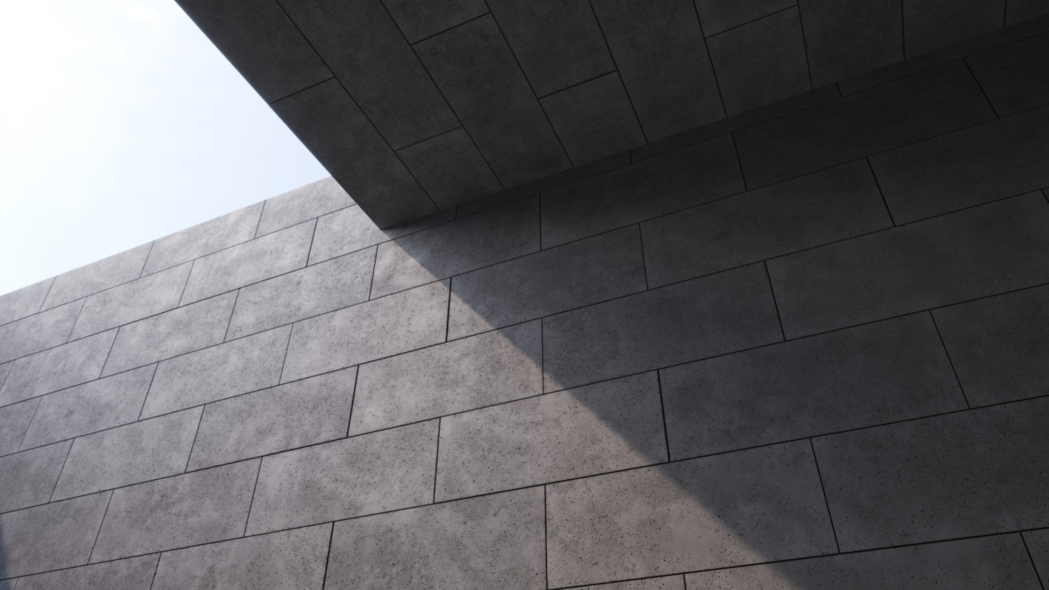 Porous concrete block wall texture