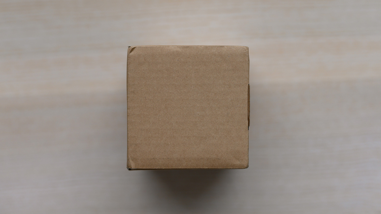 Cardboard box with shipping sticker image