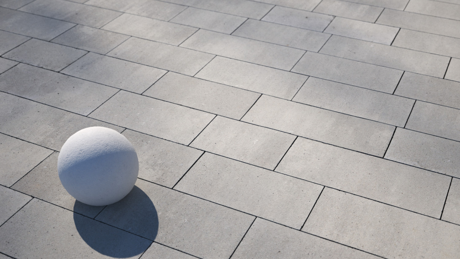Modern concrete pavement