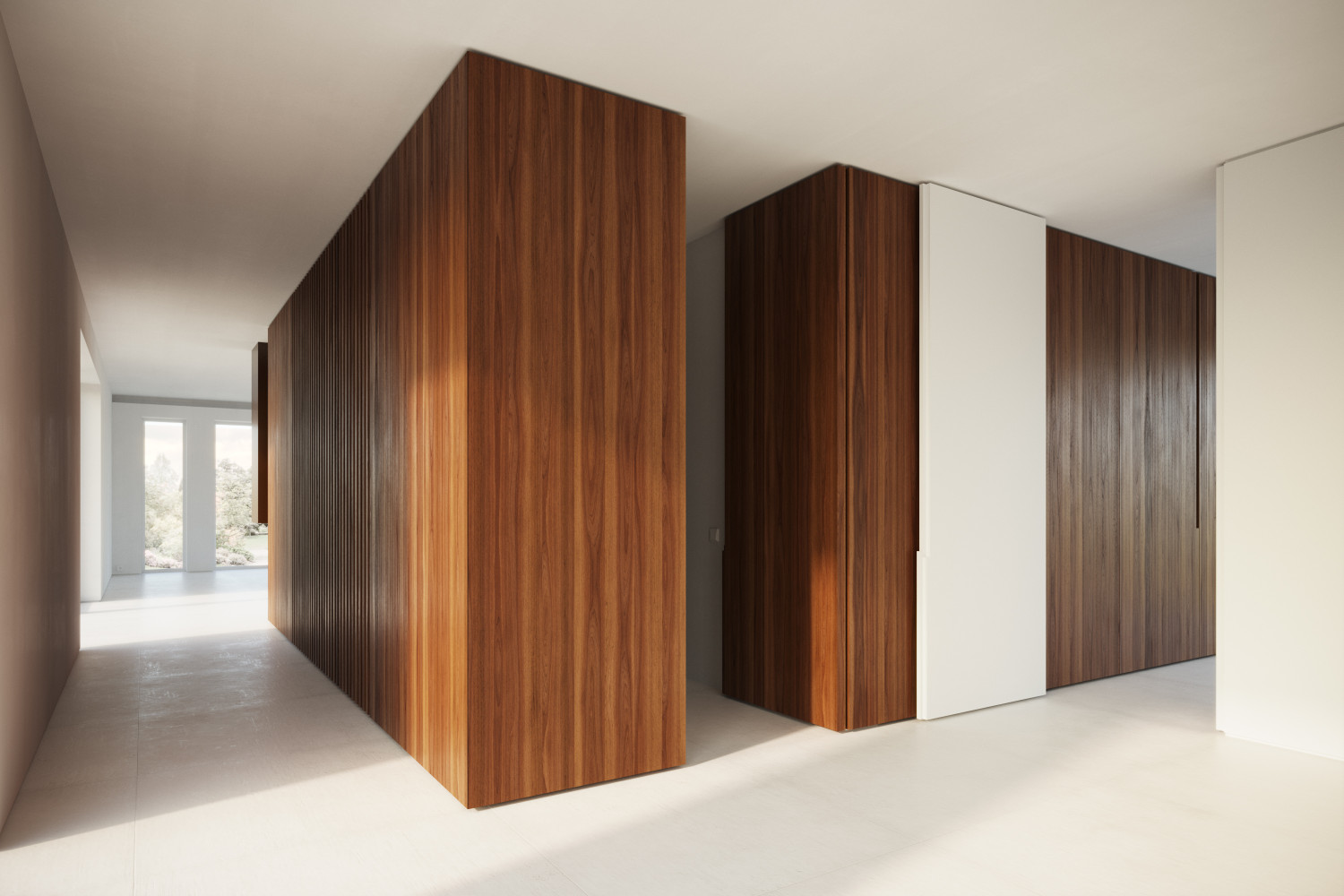 Walnut veneer texture