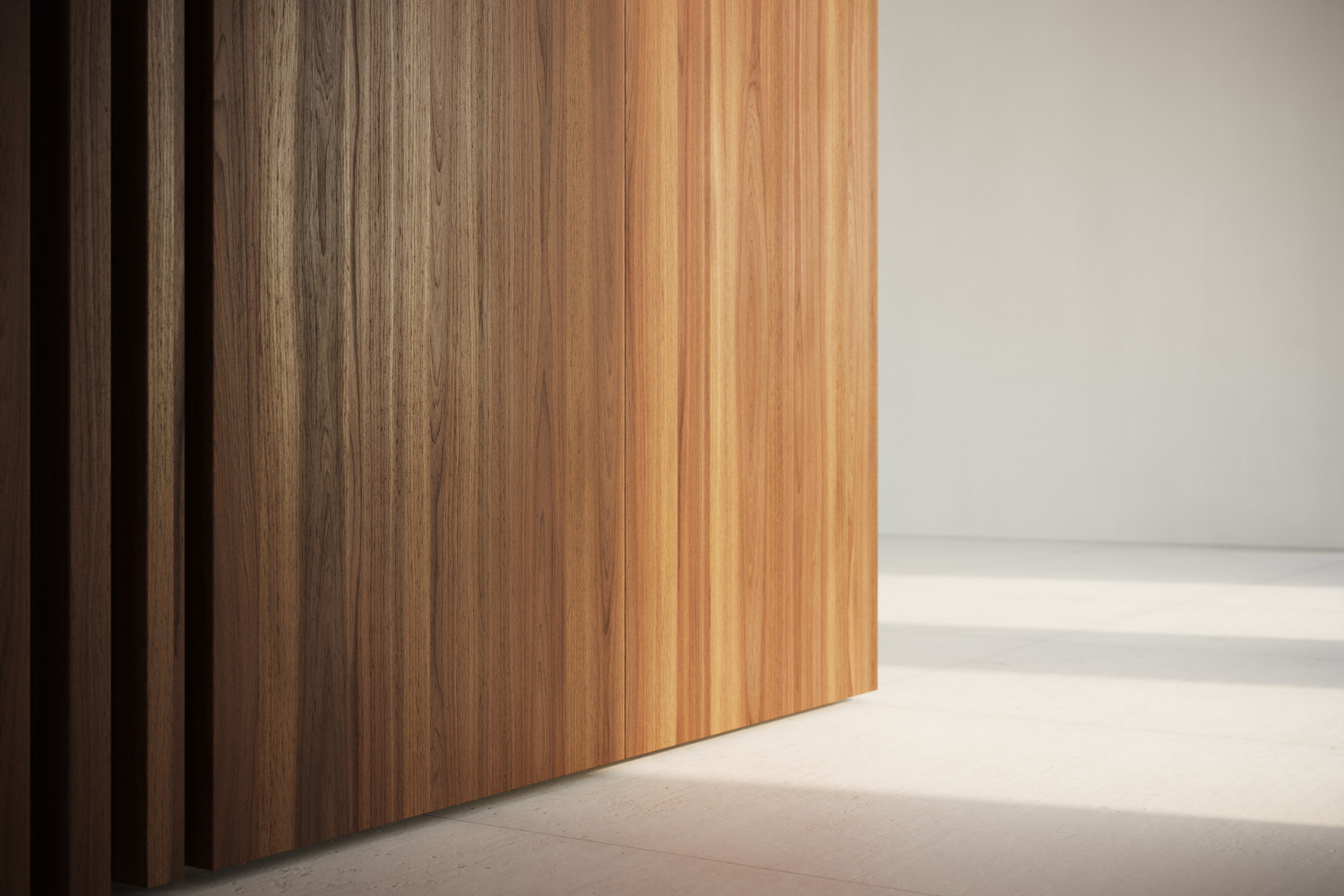 Walnut veneer texture