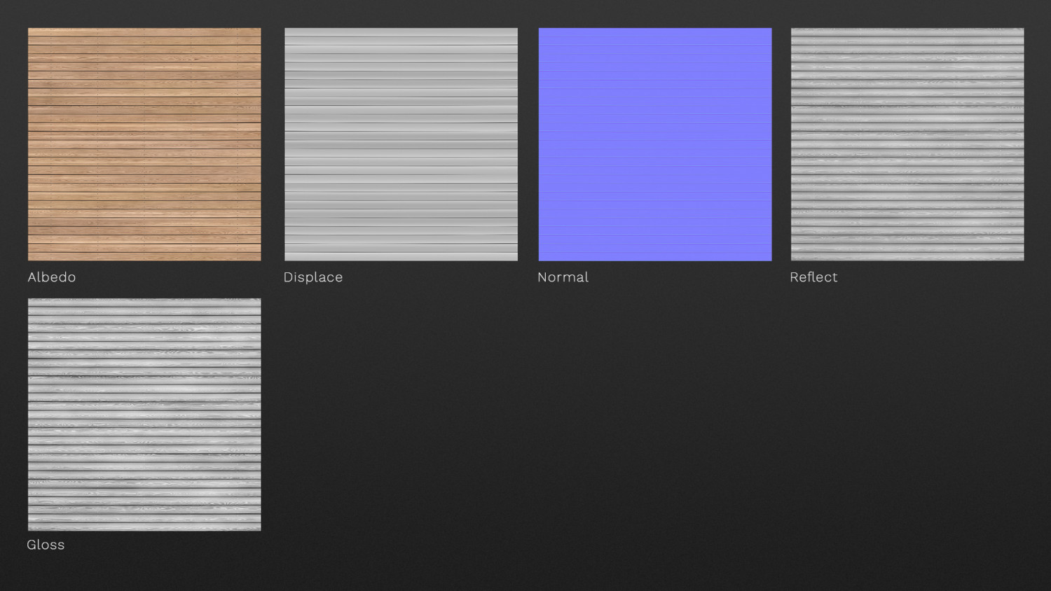 Larch cladding texture