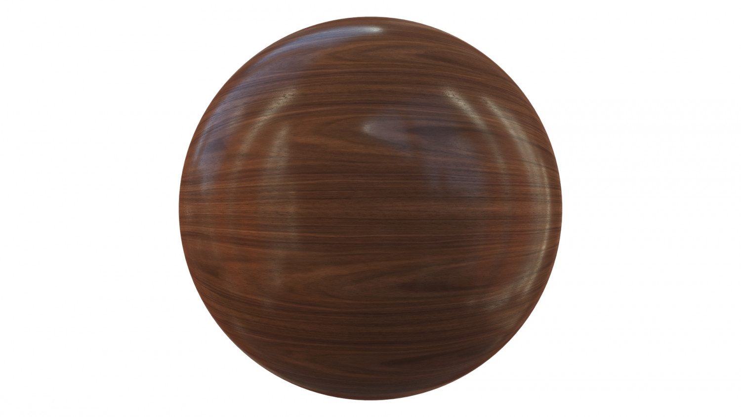 Shiny walnut veneer texture