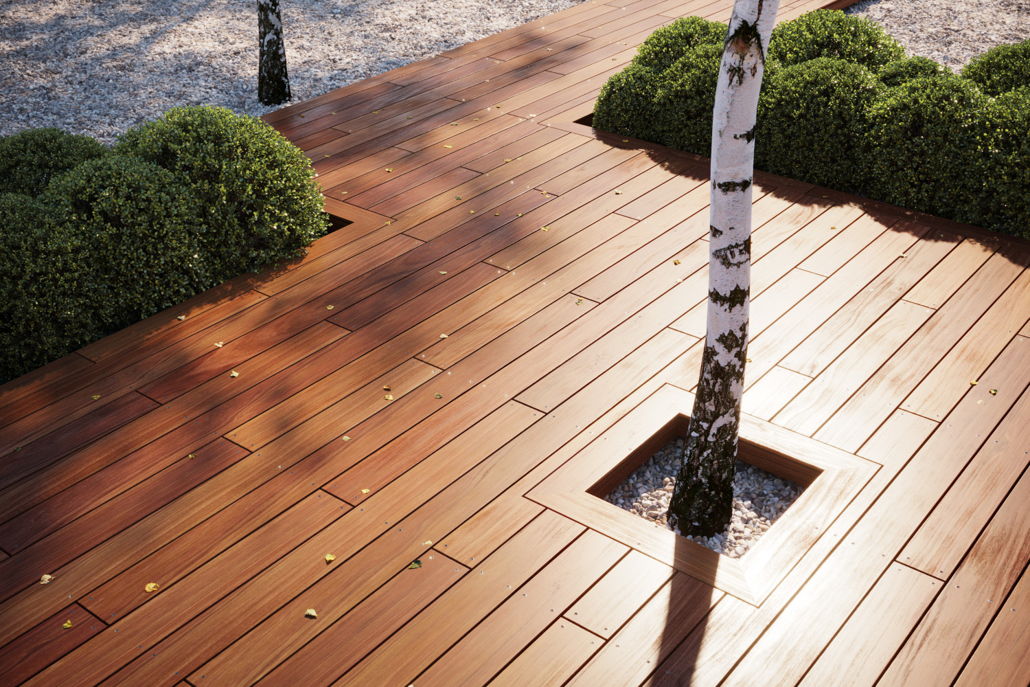 Ipe exotic wood decking