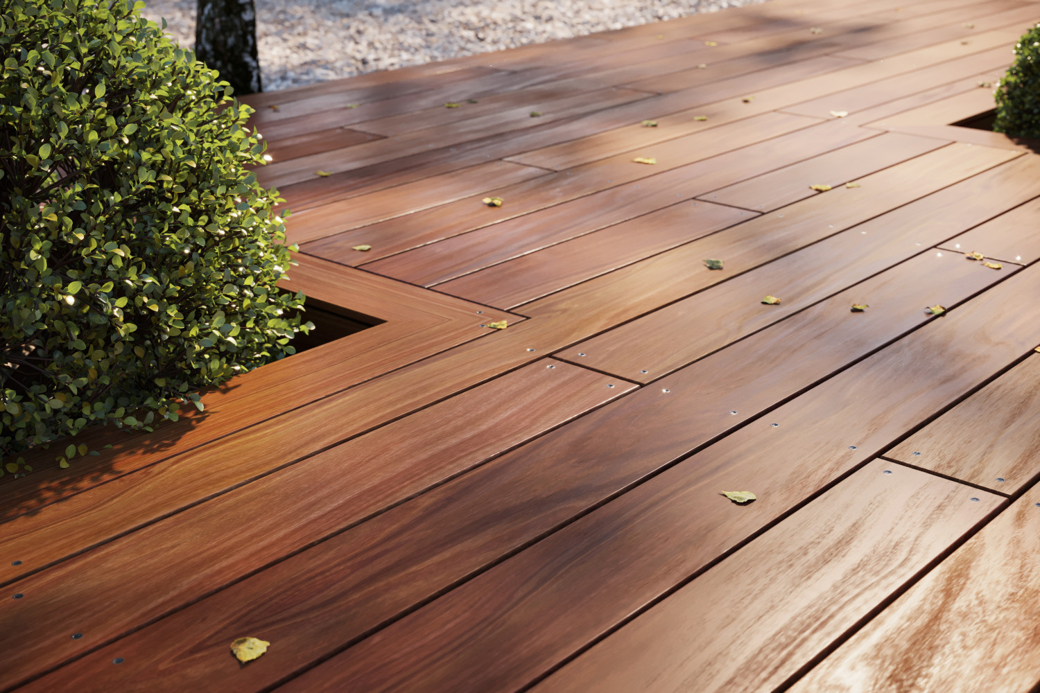 Ipe exotic wood decking