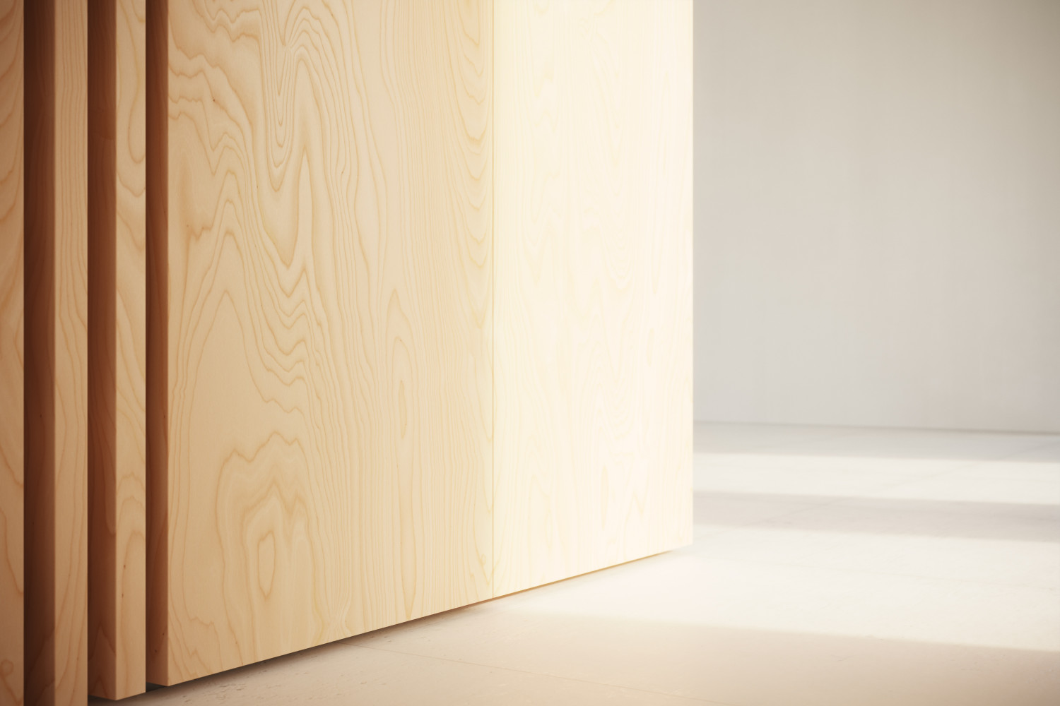 Birch plywood veneer texture