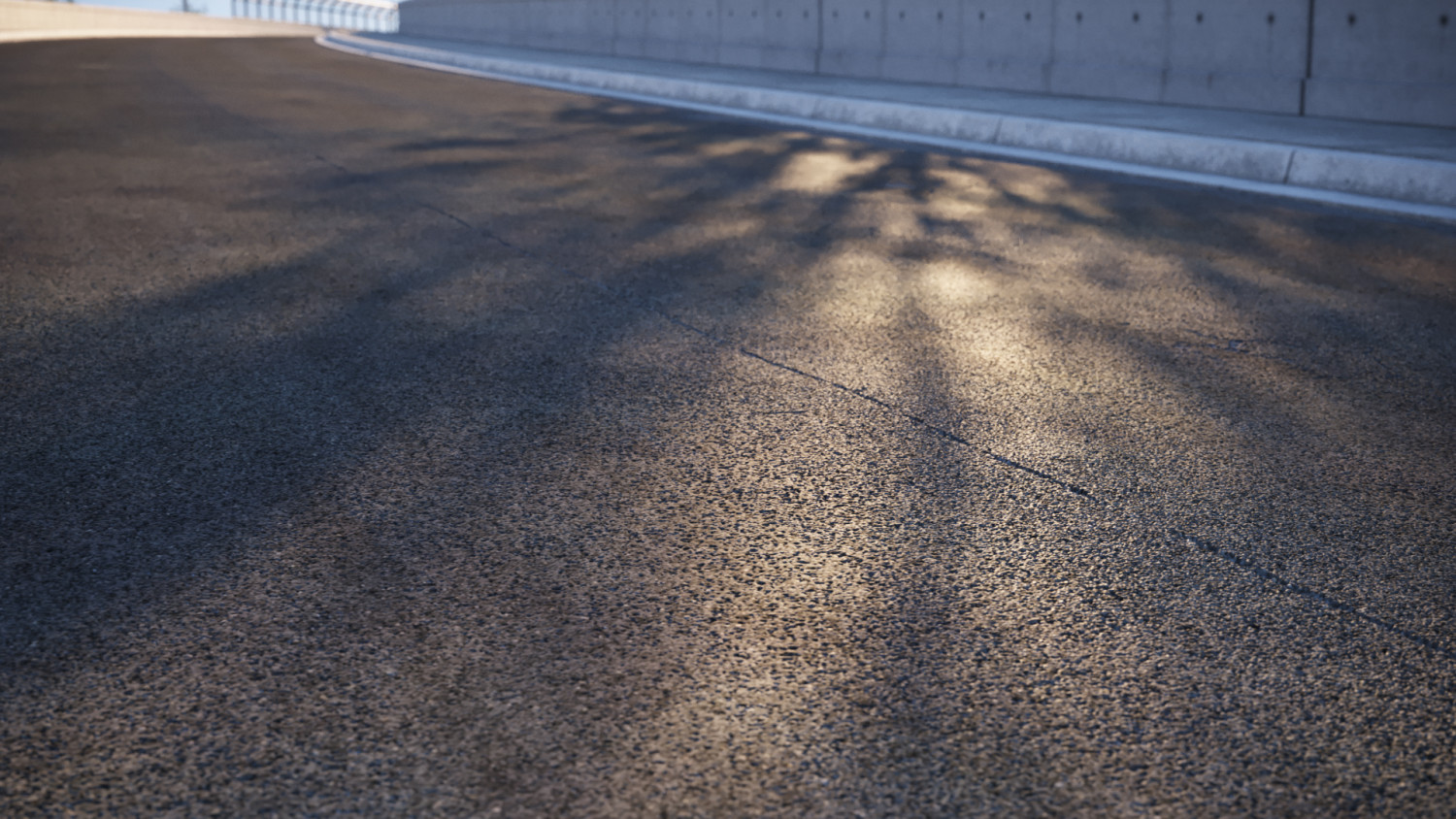 Damaged asphalt road  texture