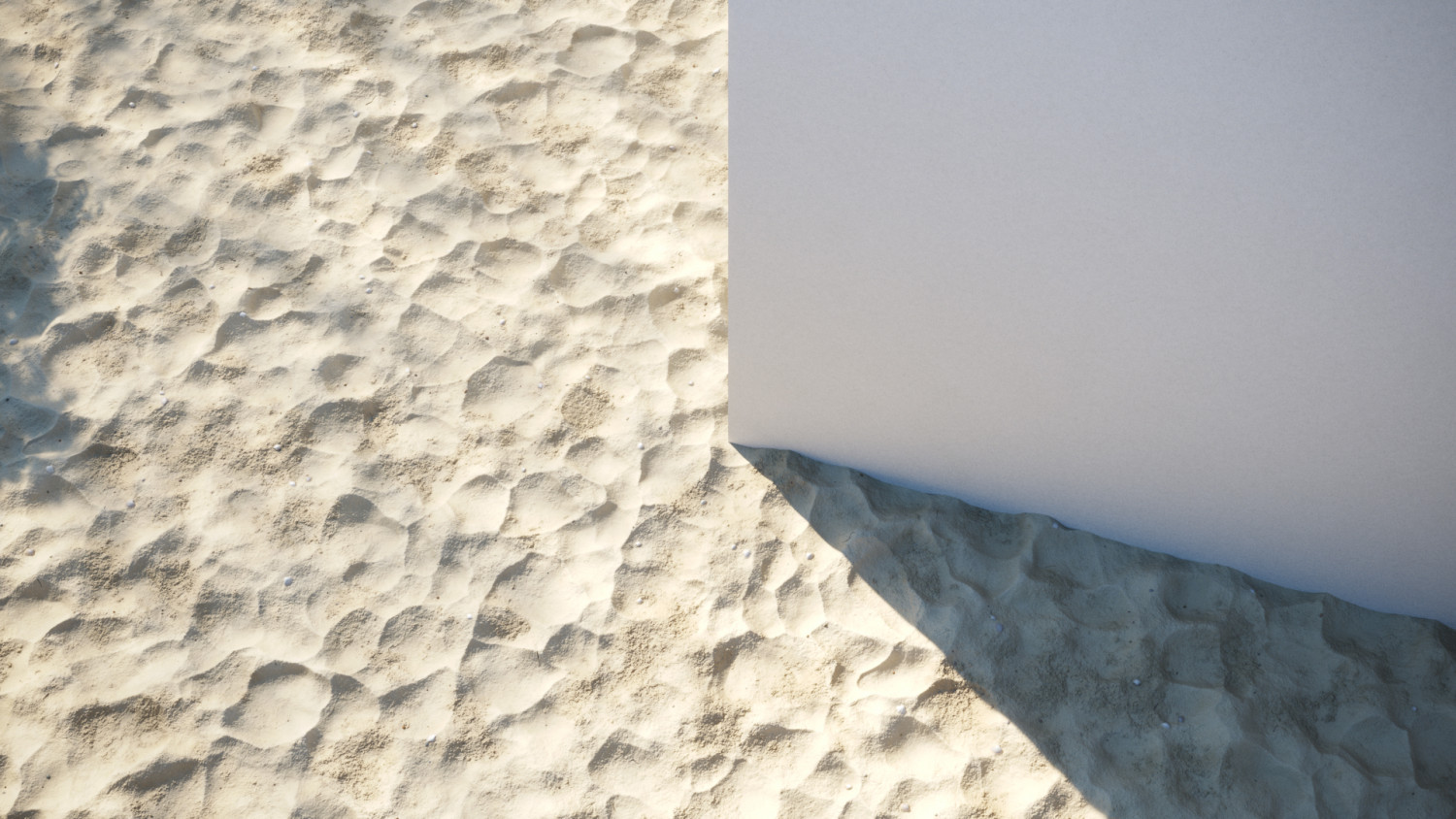 Beach sand texture